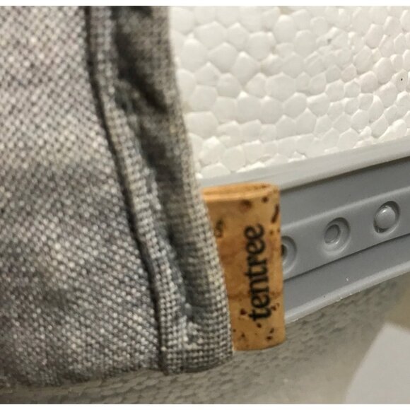 Tentree Hat Adjustable Grey 10 Logo Baseball Cap Hemp Cotton - Picture 4 of 10